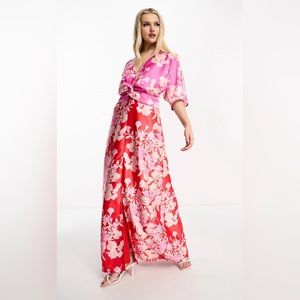 NWT Hope & Ivy Floral maxi dress from ASOS